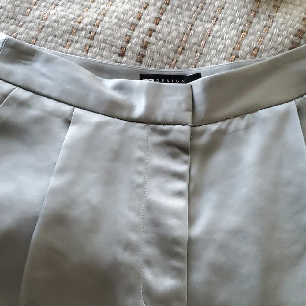 ASOS Design Satin High Waist Shorts